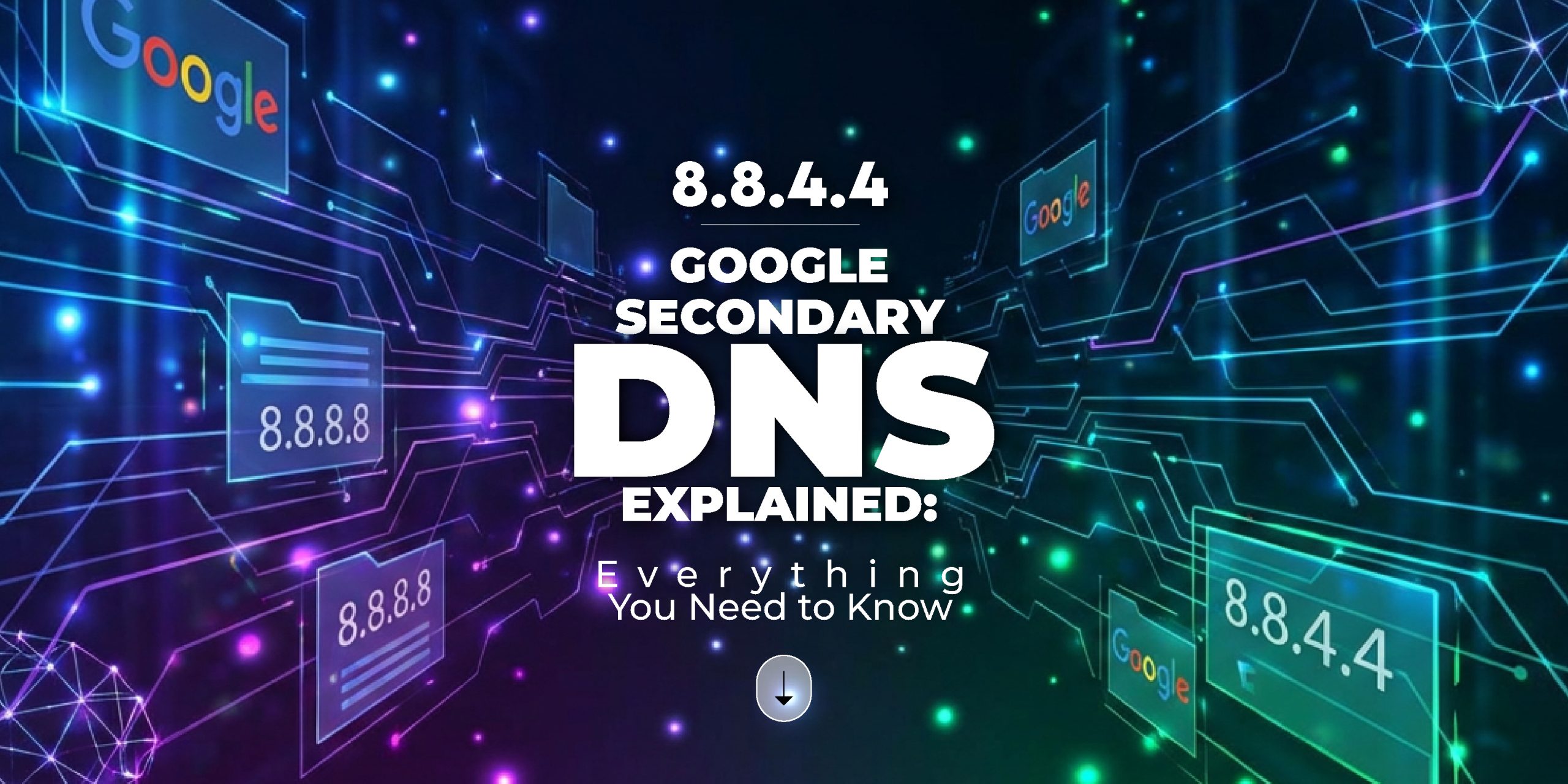 8.8.4.4 Google Secondary DNS