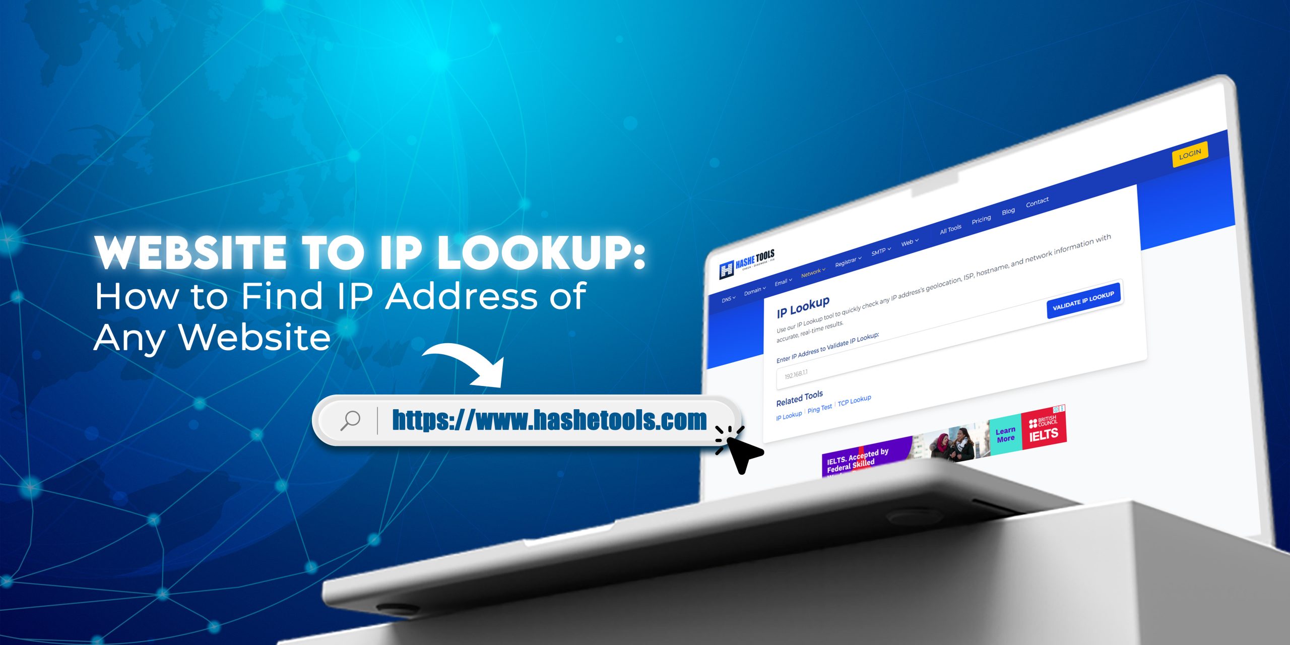 Website to IP Lookup